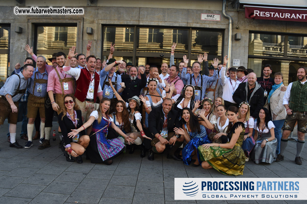 Day 1 beer tent seating