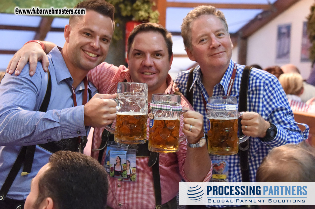 Day 1 beer tent seating