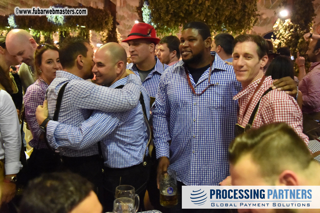 Day 1 beer tent seating