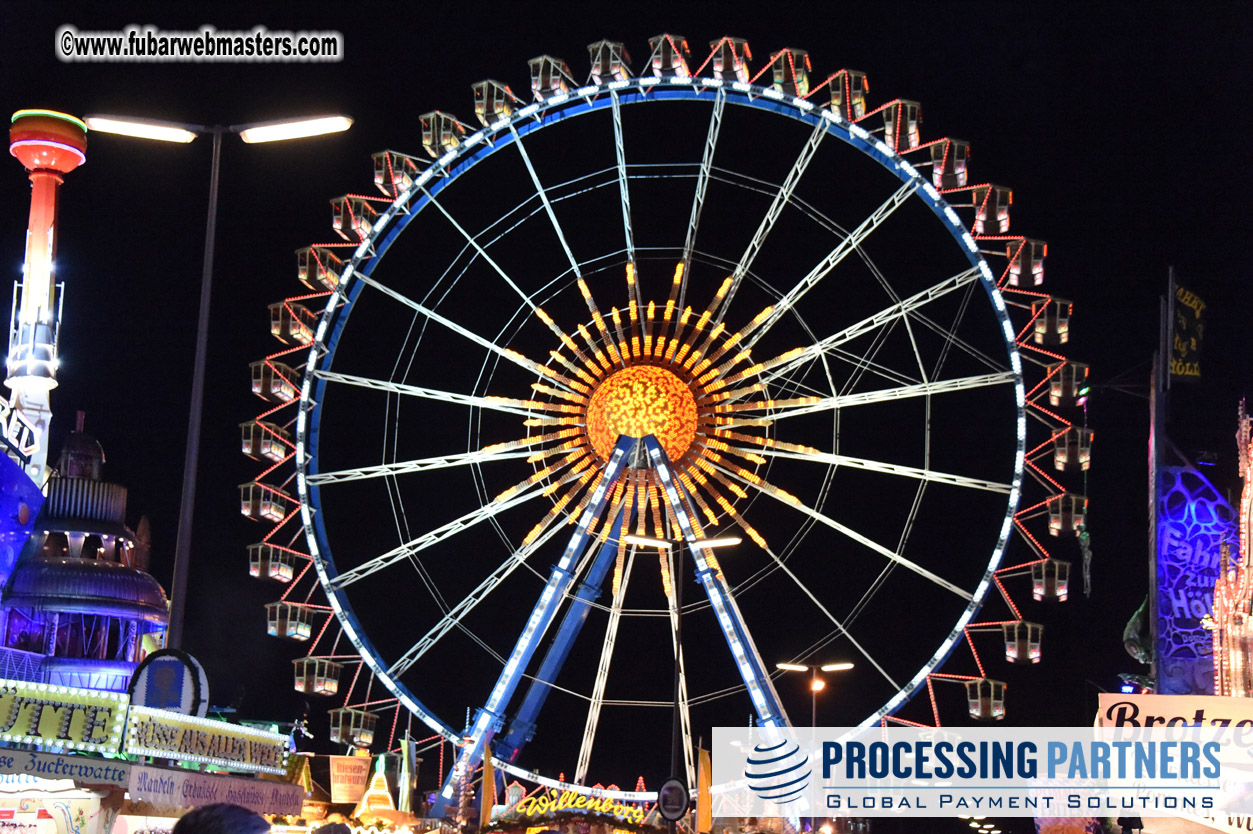 Day 1 beer tent seating