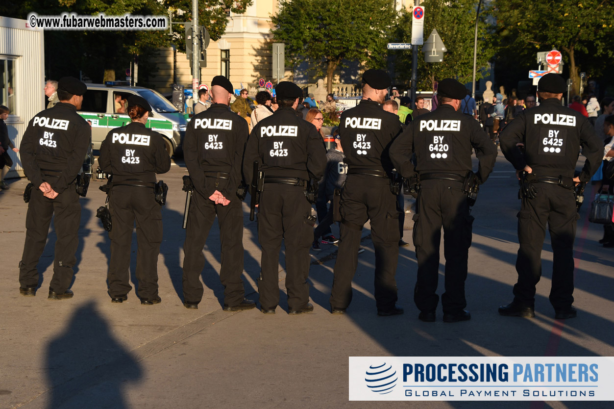 Day 3 beer tent seating