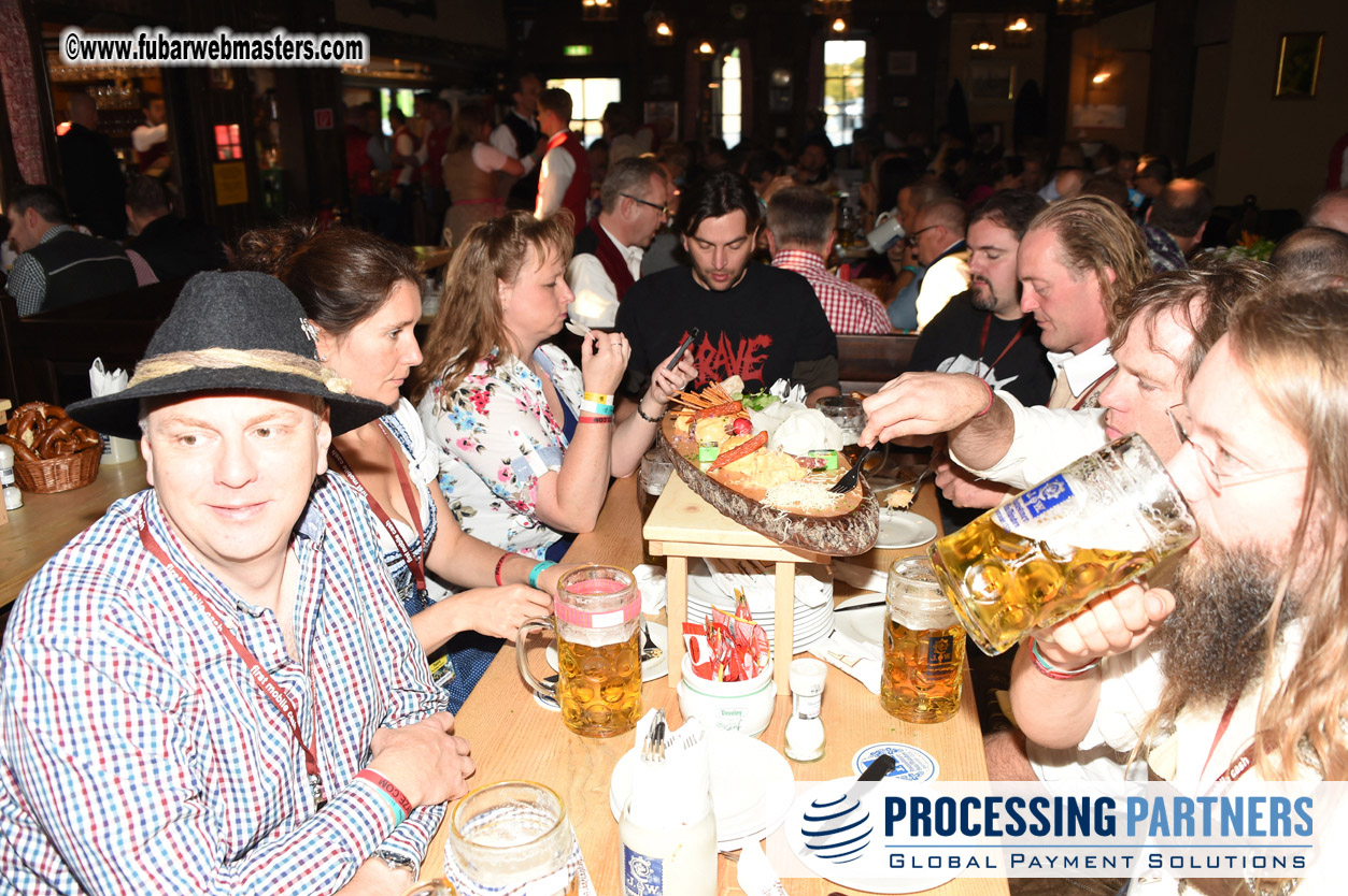 Day 3 beer tent seating