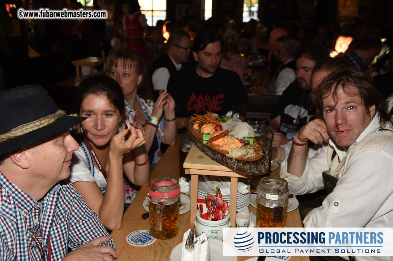 Day 3 beer tent seating