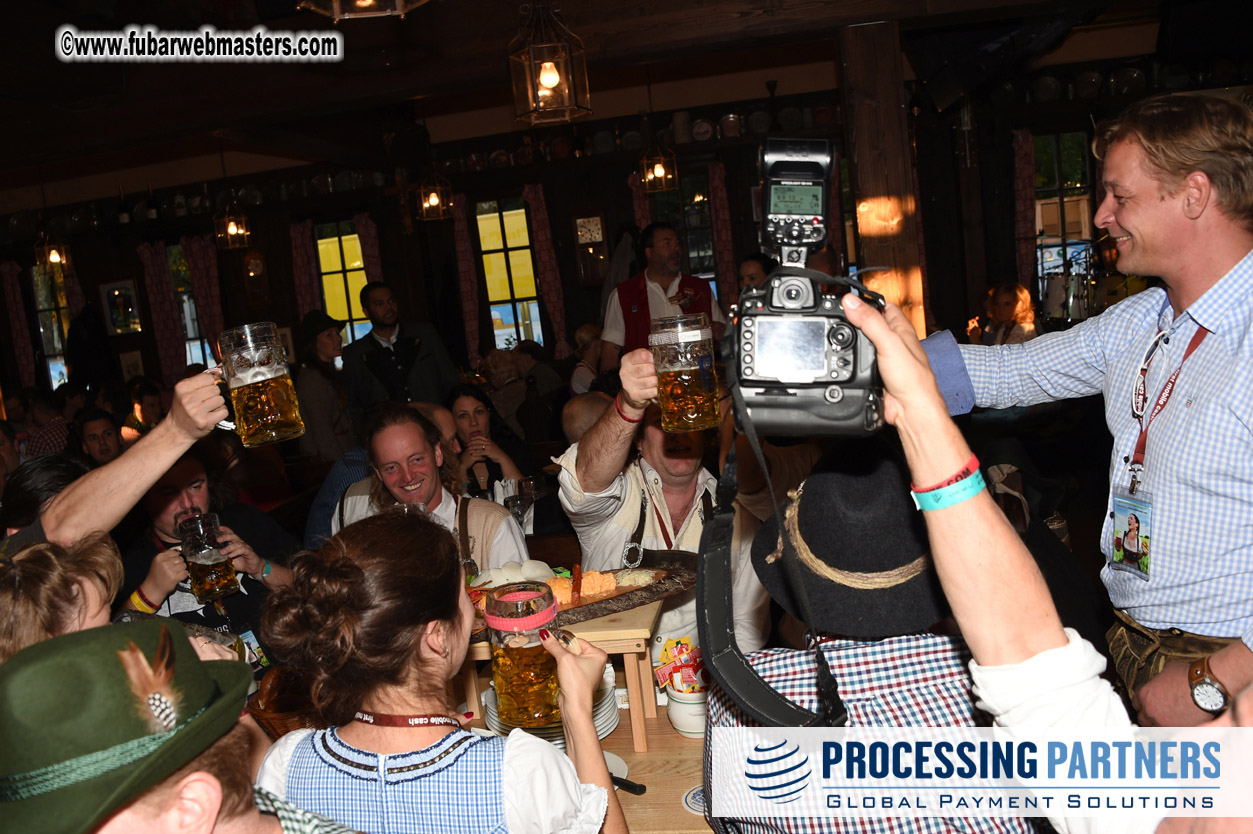 Day 3 beer tent seating