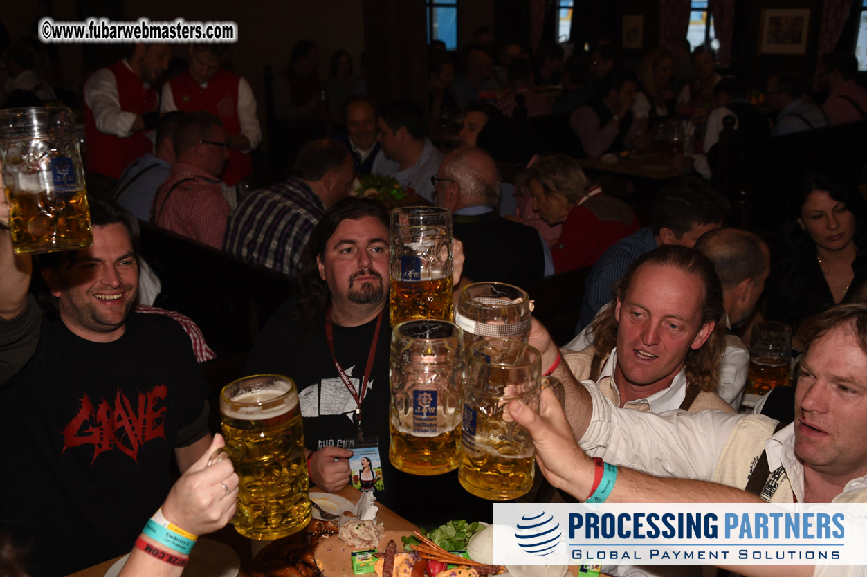 Day 3 beer tent seating