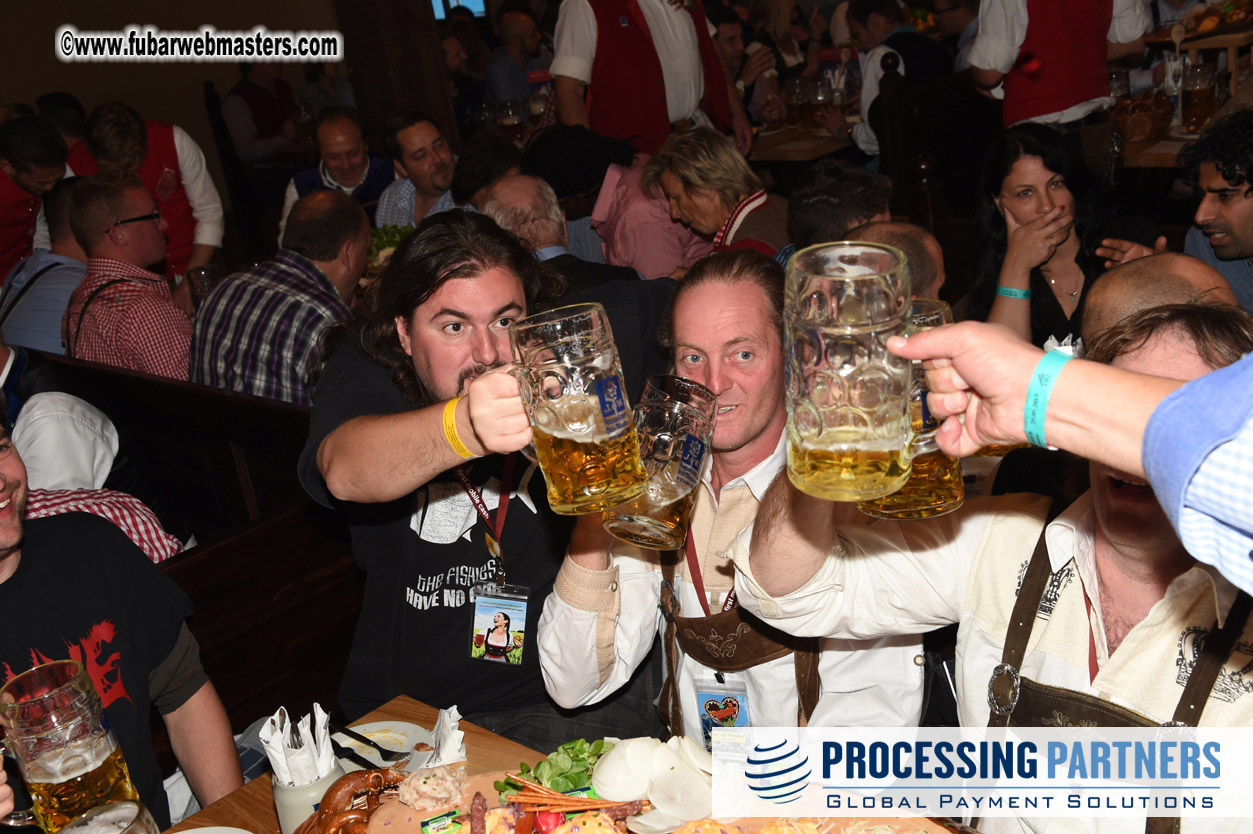 Day 3 beer tent seating