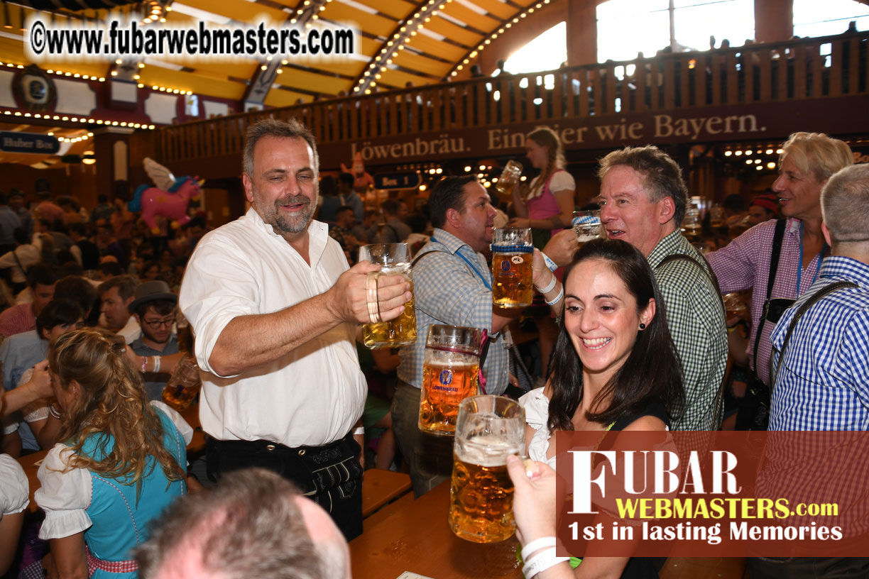 Day 1 - Lowenbrau Tent