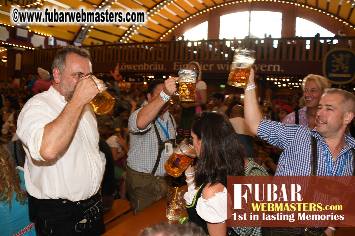 Day 1 - Lowenbrau Tent