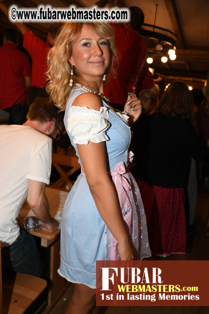 Day 1 - Lowenbrau Tent