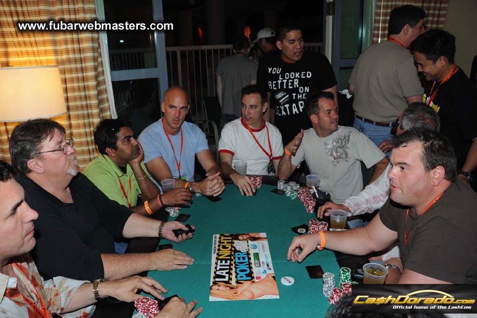 Suite Parties, Late Night Poker & Breakfast     