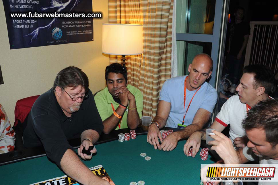 Suite Parties, Late Night Poker & Breakfast     