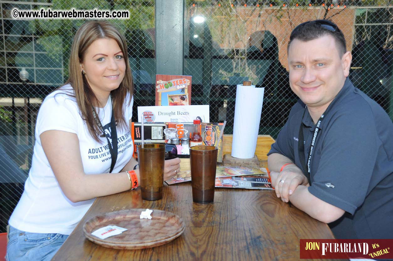 12CC & JBM Hooters Happy Hour