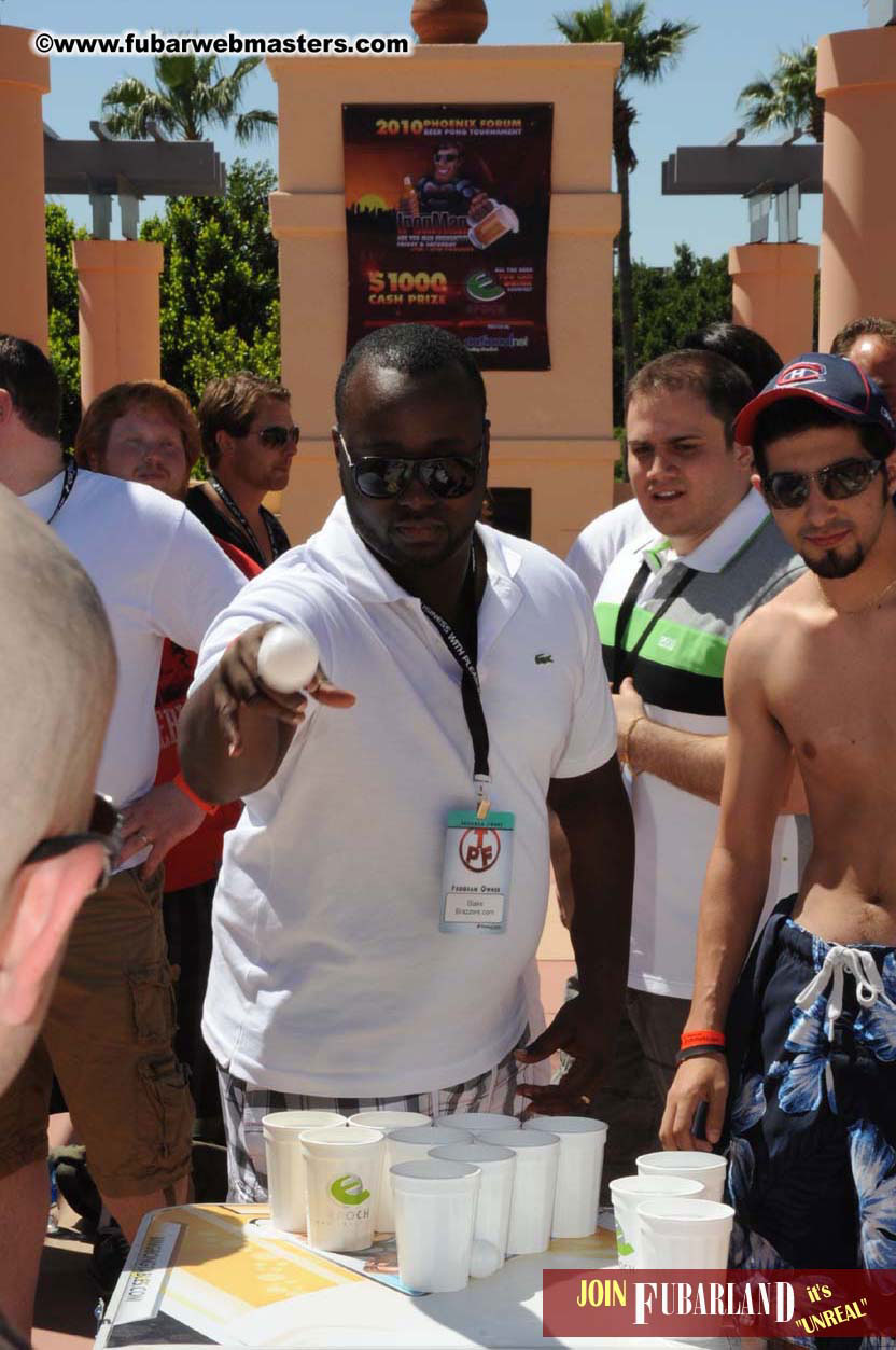 XXX Iron Man Beer Pong