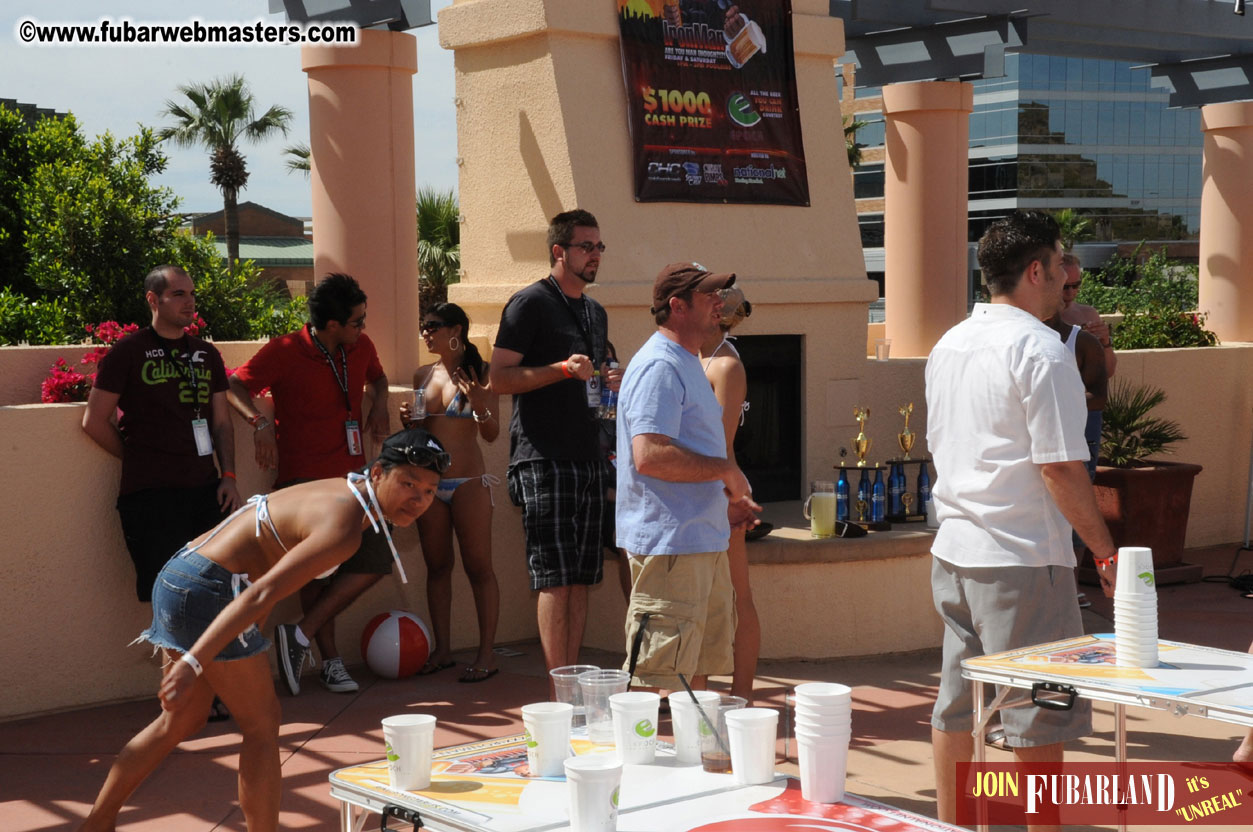 XXX Iron Man Beer Pong
