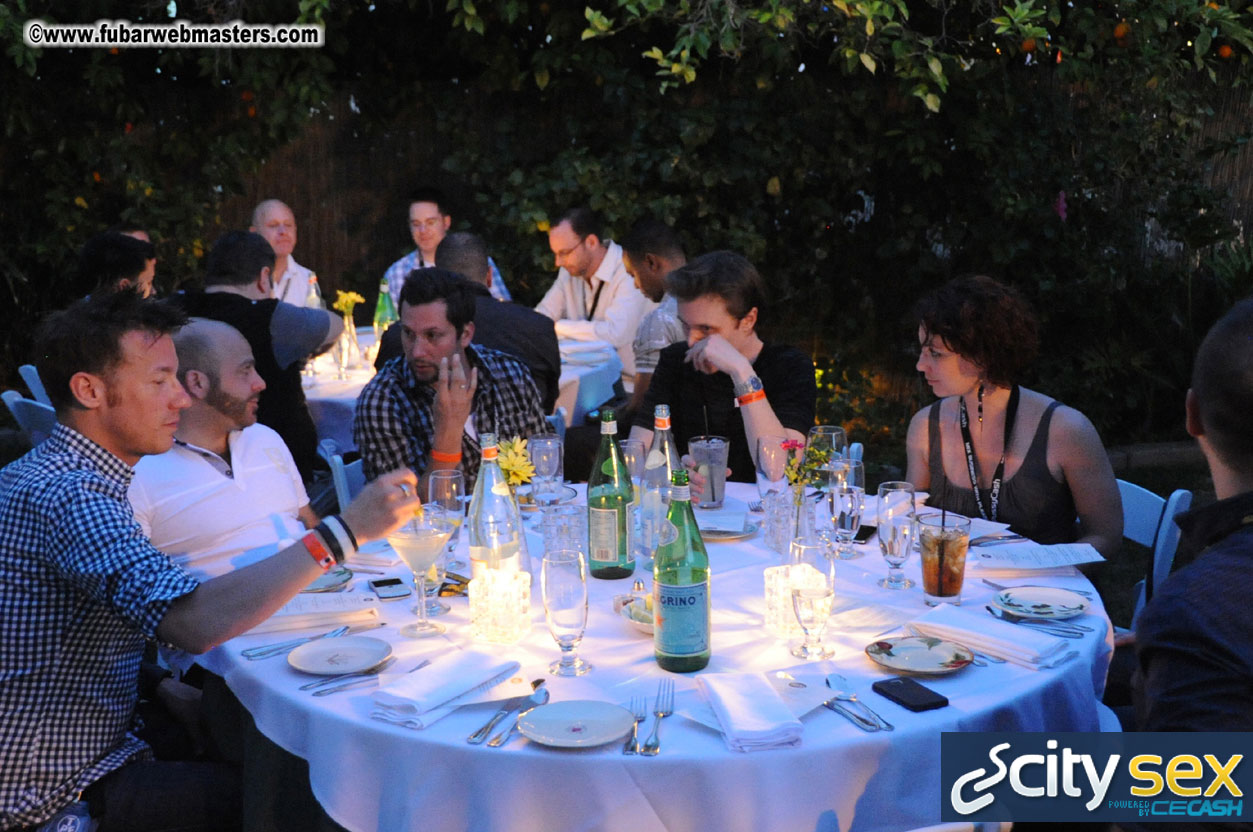 Cybersocket's Sponsors Dinner @  Tricks