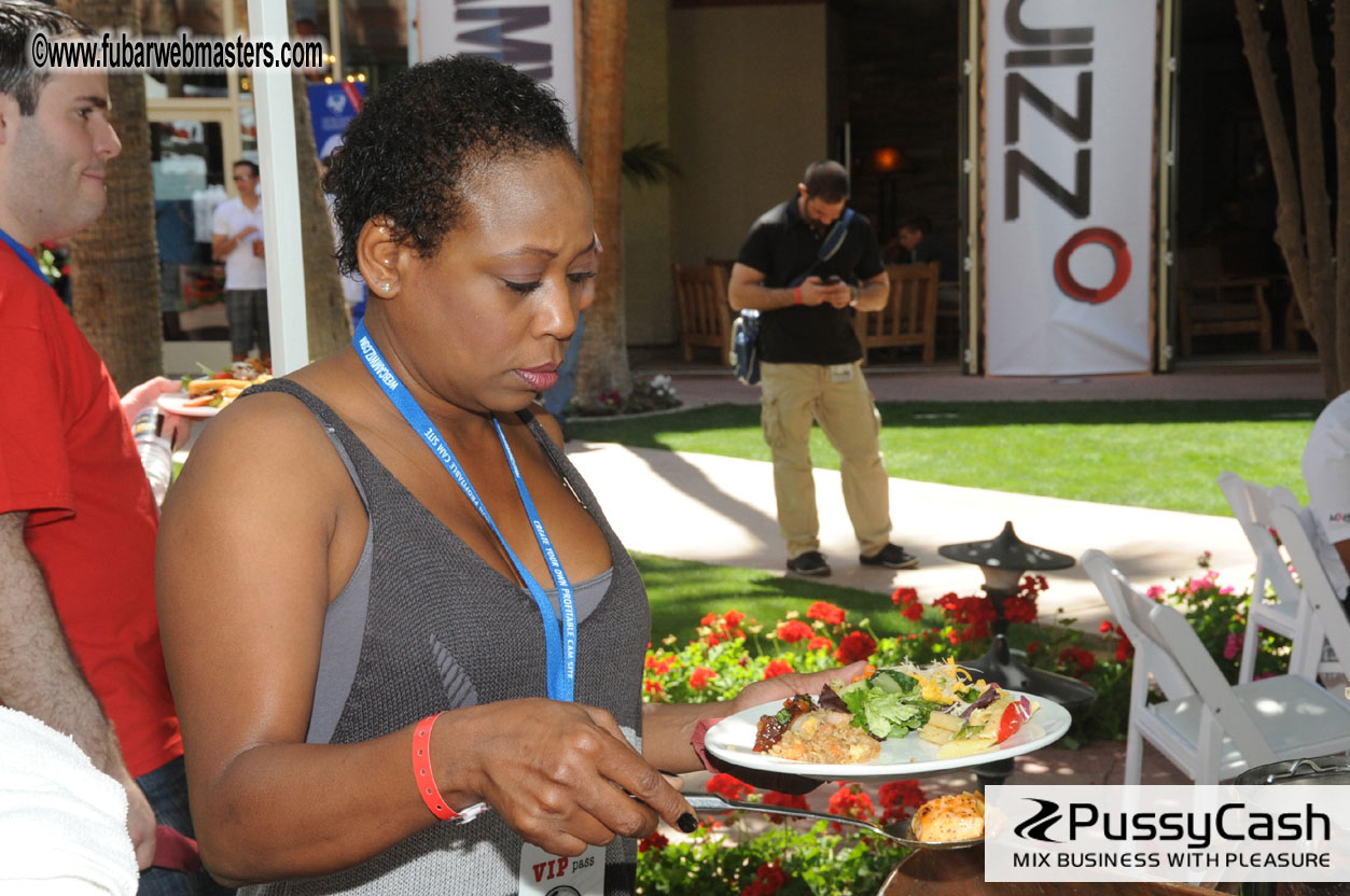 Lunch in the Couryard