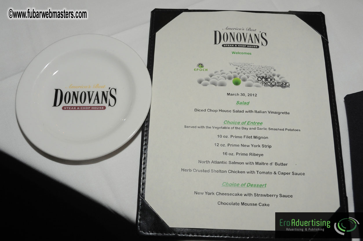 Epoch's Annual Networking Dinner 2012