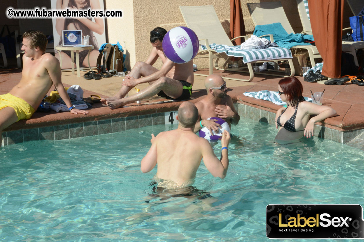 Poolside at the Forum