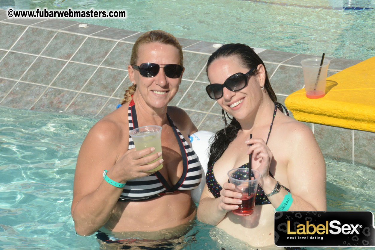 Poolside at the Forum