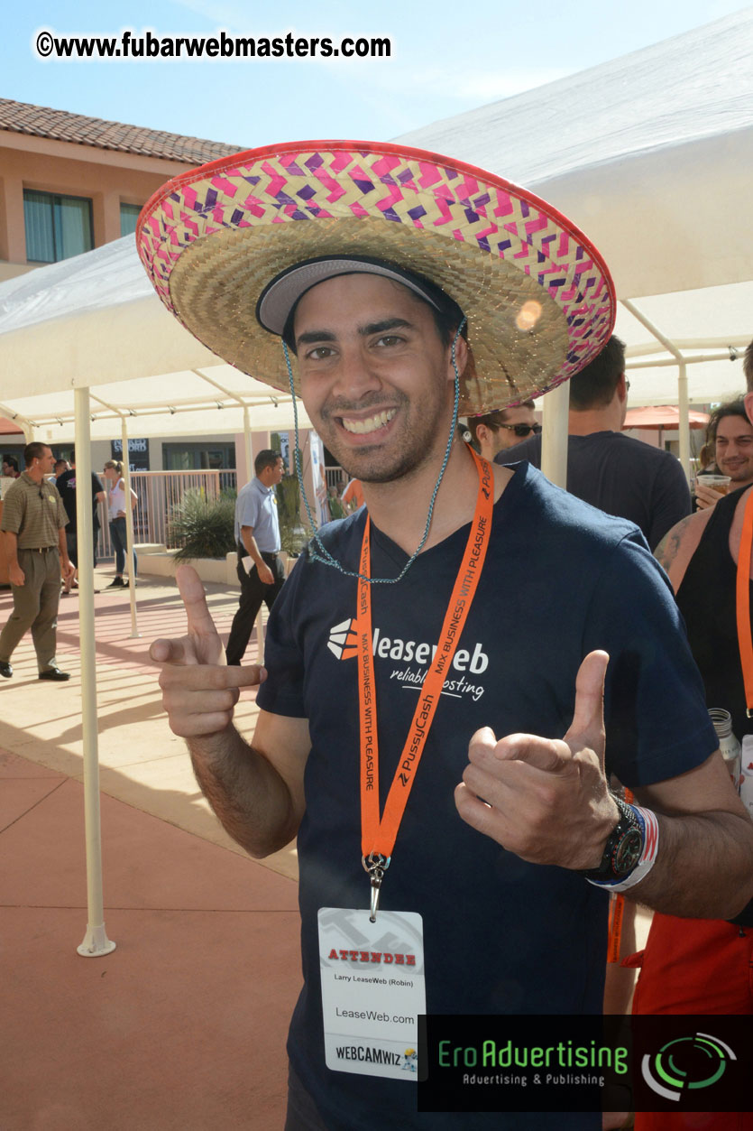 Poolside at the Forum