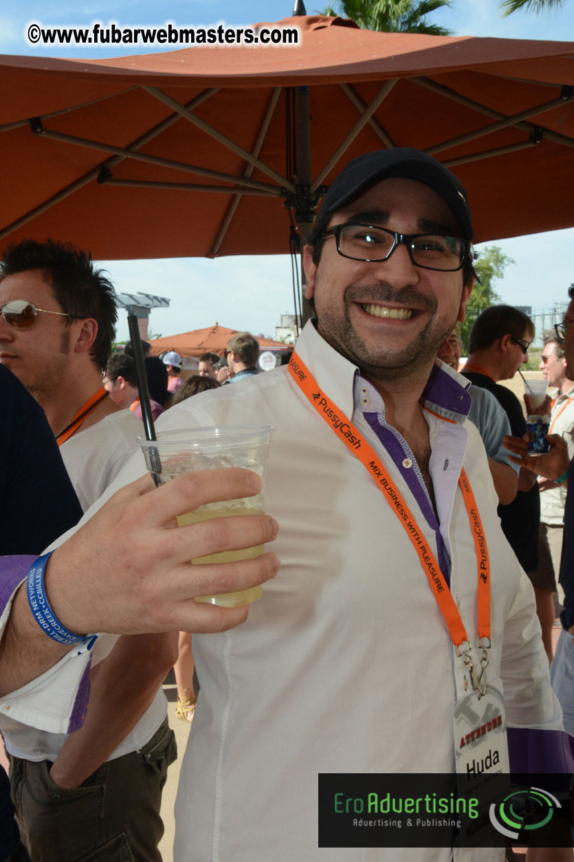 Poolside at the Forum