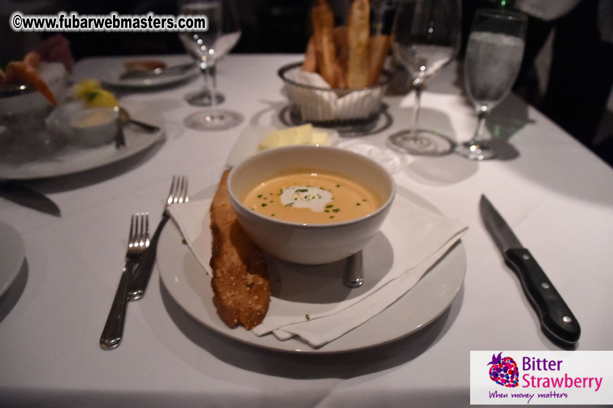 Dinner @ Mastro's City Hall