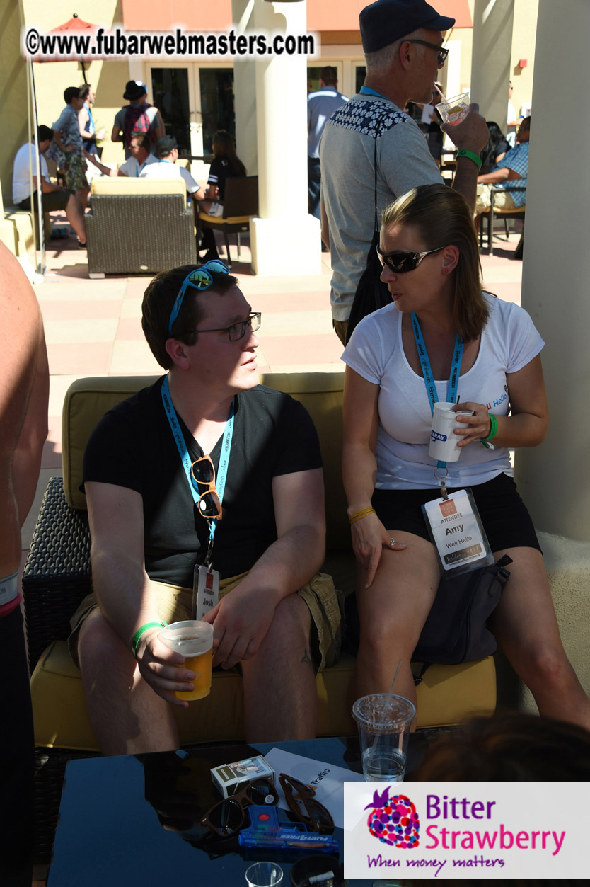 Beer Pong by the Poolside