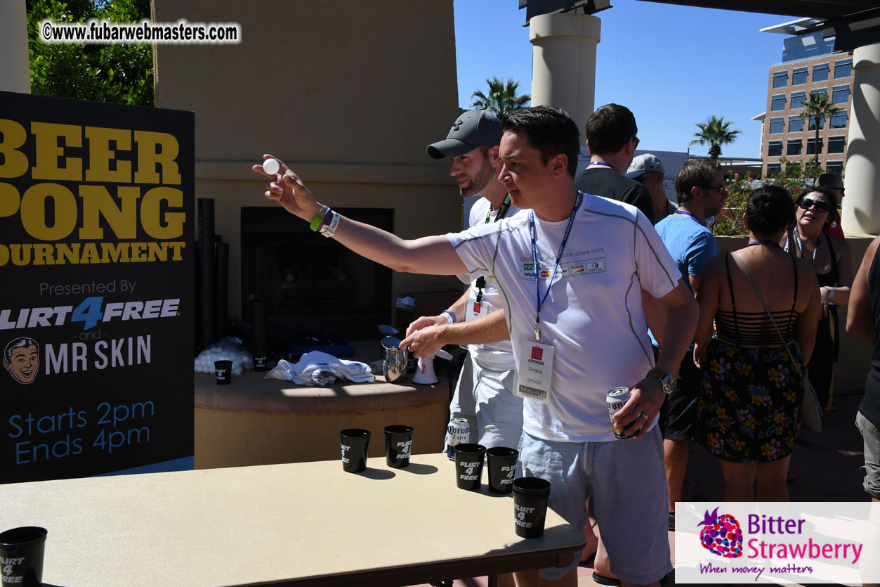 Beer Pong by the Pool from by Flirt4Free & Mr Man