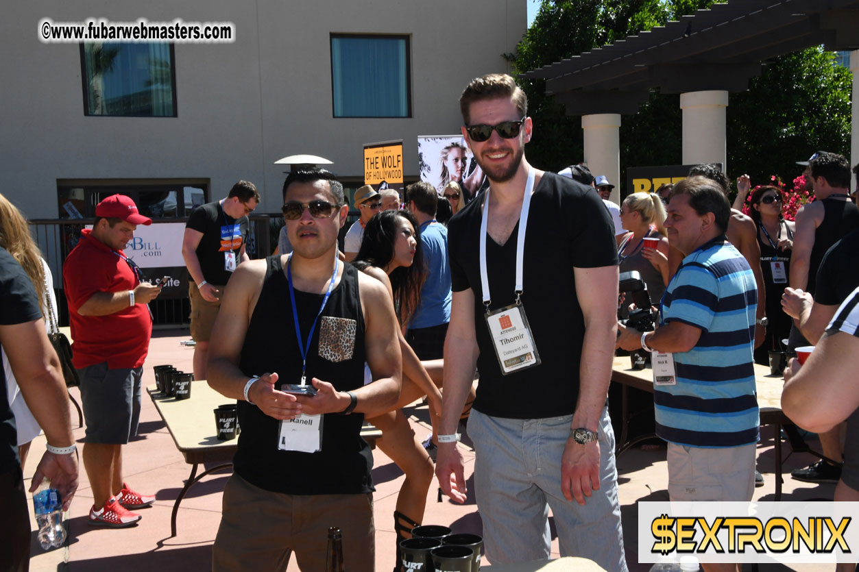 Beer Pong by the Pool from by Flirt4Free & Mr Man