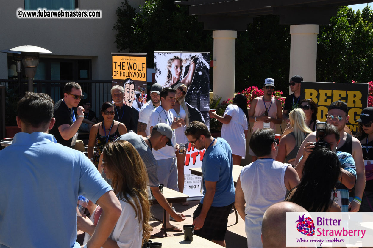 Beer Pong by the Pool from by Flirt4Free & Mr Man
