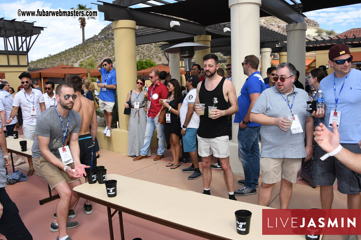 Beer Pong and Drag Queen Bingo