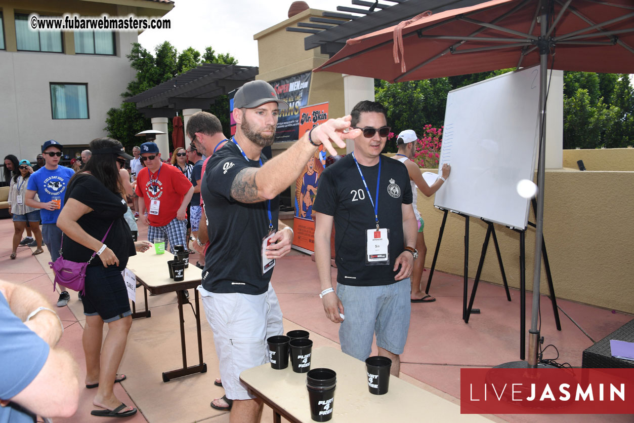 Beer Pong and Drag Queen Bingo