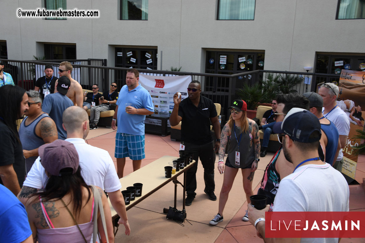 Beer Pong and Drag Queen Bingo