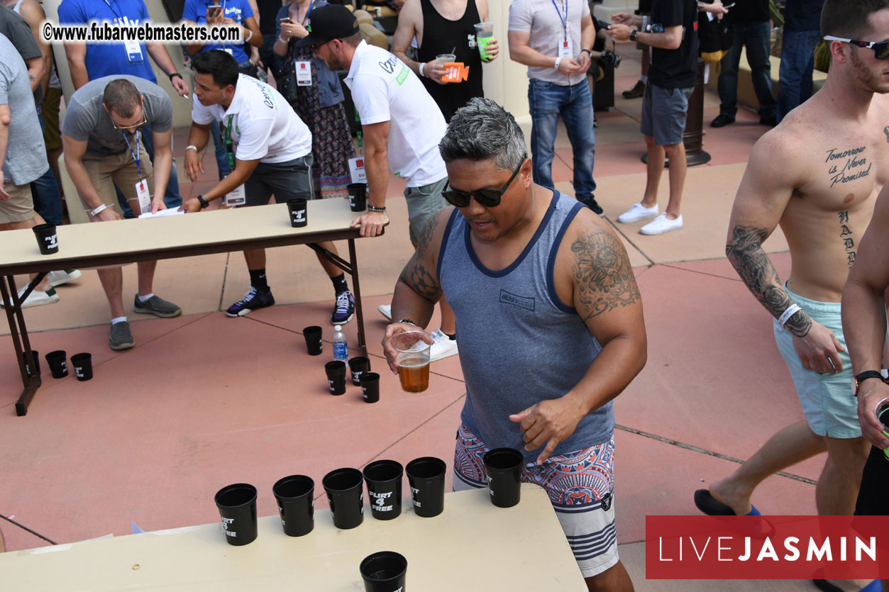Beer Pong and Drag Queen Bingo