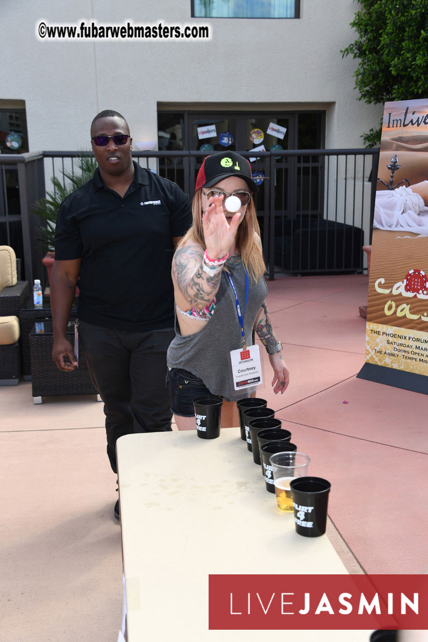 Beer Pong and Drag Queen Bingo