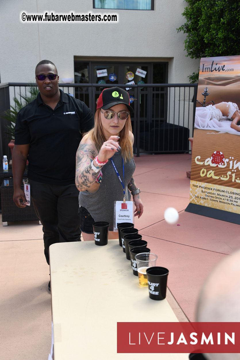 Beer Pong and Drag Queen Bingo