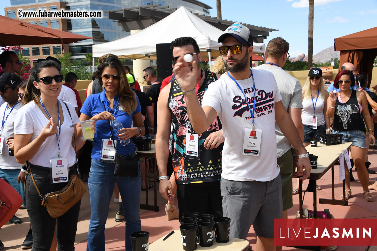 Beer Pong and Drag Queen Bingo