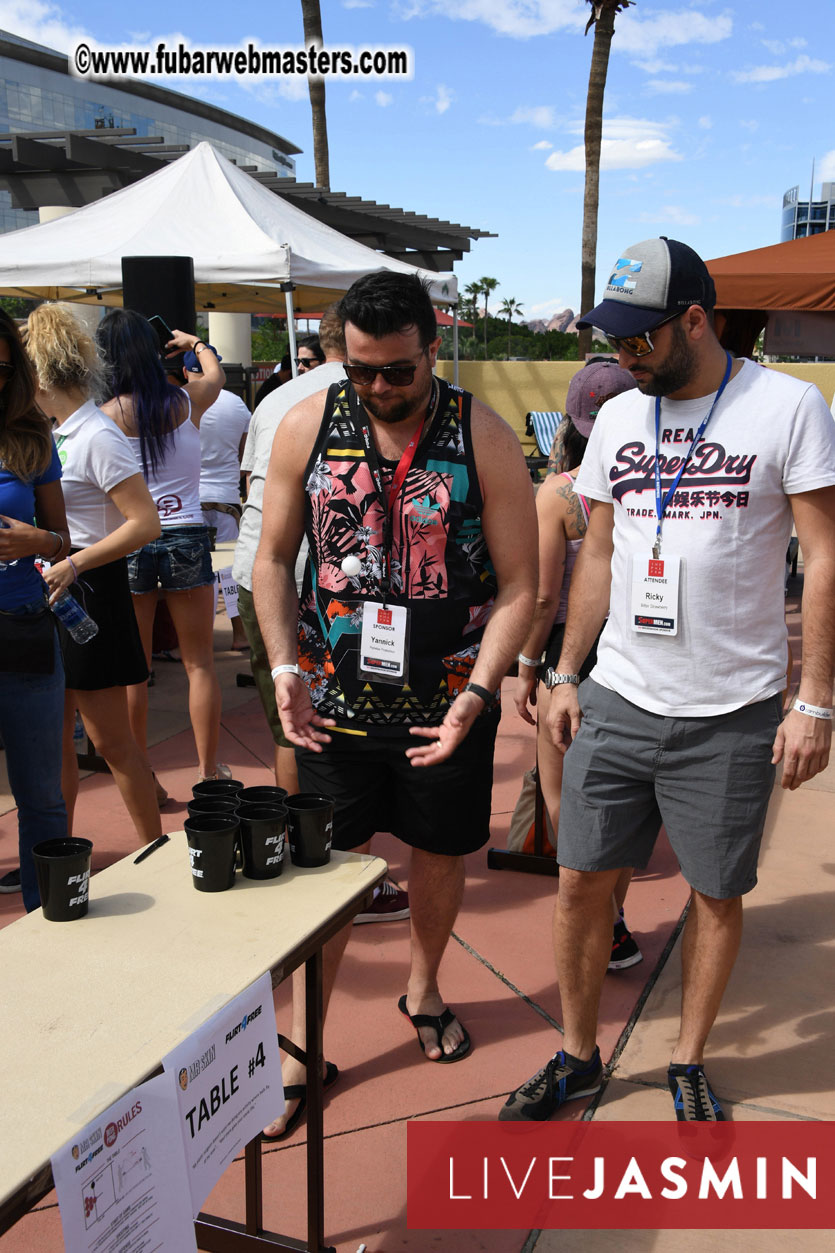 Beer Pong and Drag Queen Bingo