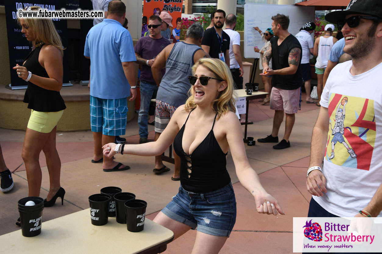 Beer Pong and Drag Queen Bingo