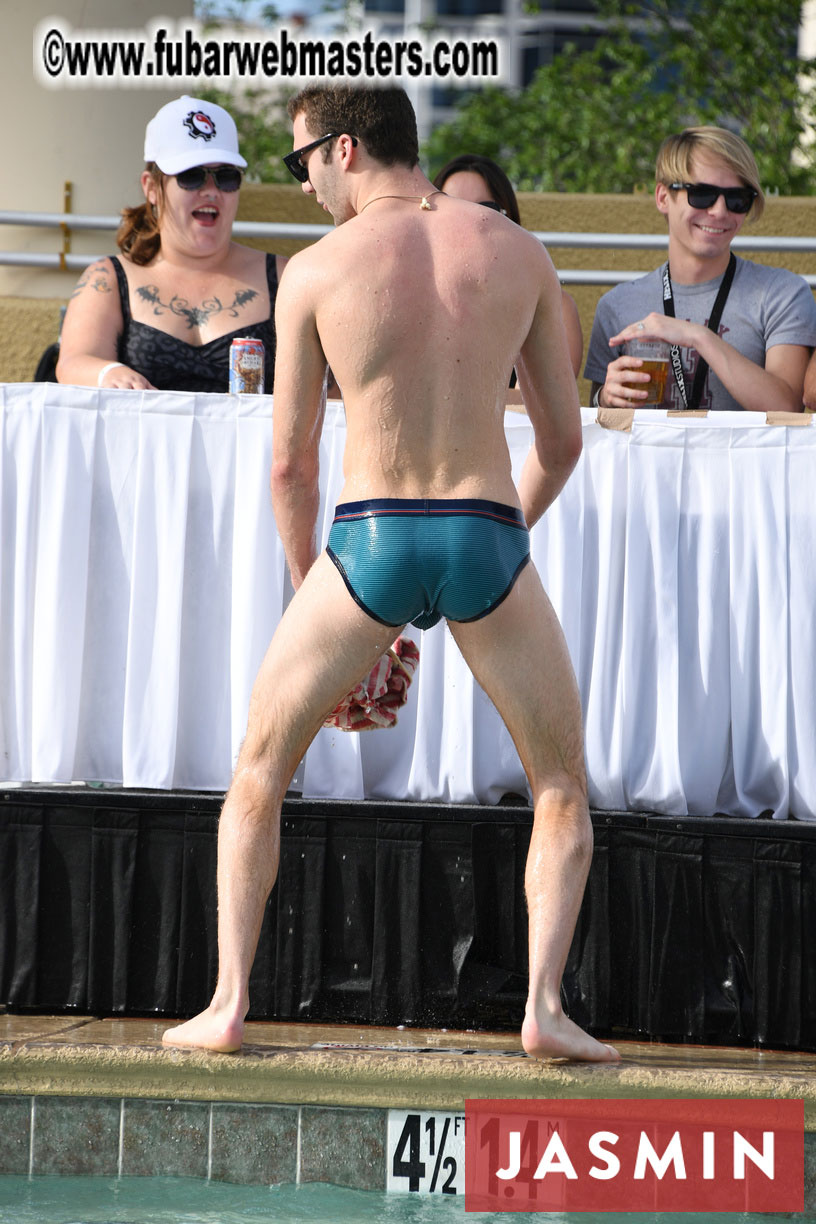 Studs in Wet Speedos Contest
