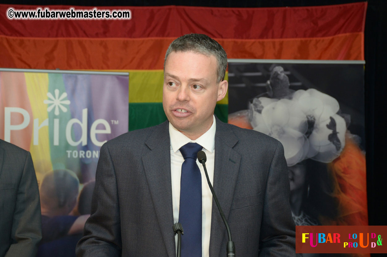 Official 2013 Pride Toronto Launch Party