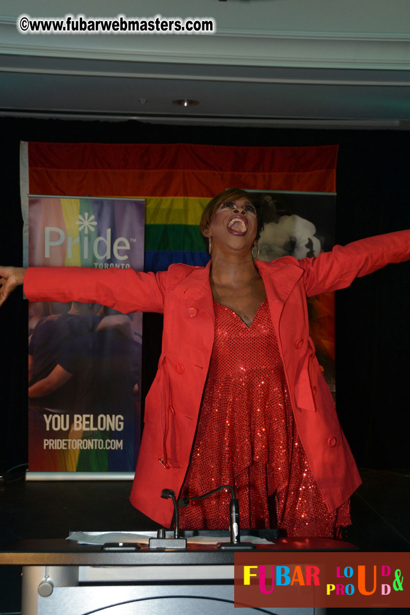 Official 2013 Pride Toronto Launch Party