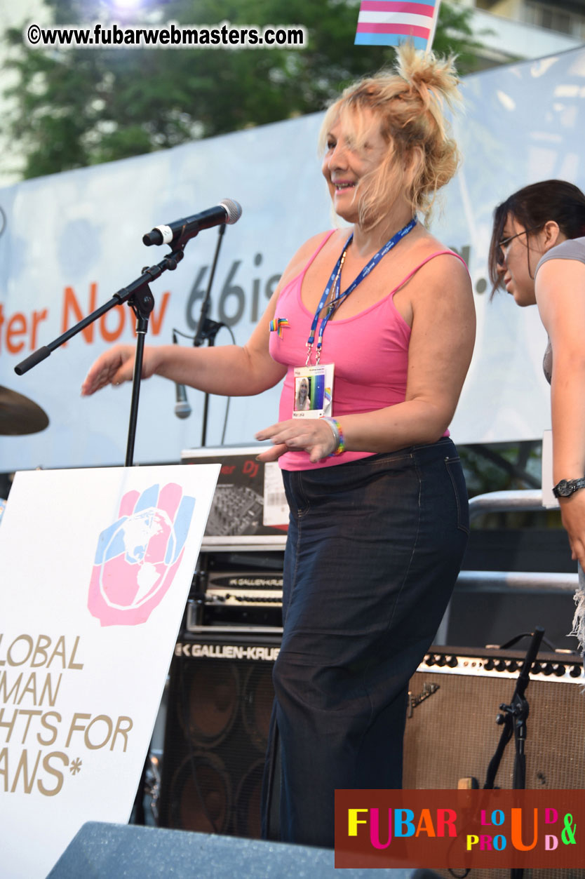 Annual Trans* Pride March