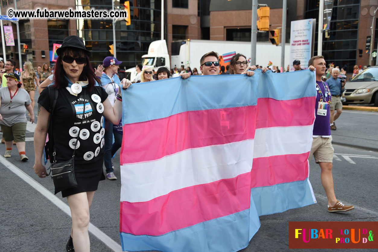 Annual Trans* Pride March