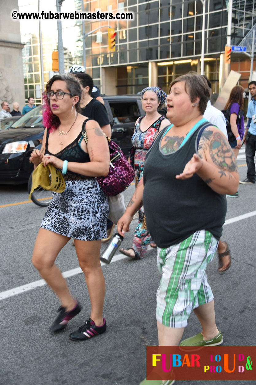 Annual Trans* Pride March