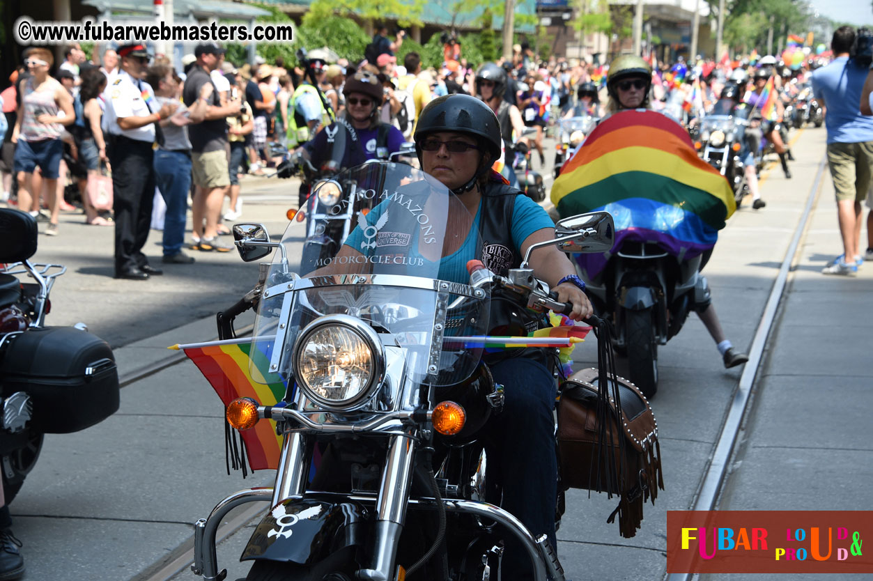 WorldPride 2014 Toronto Dyke March