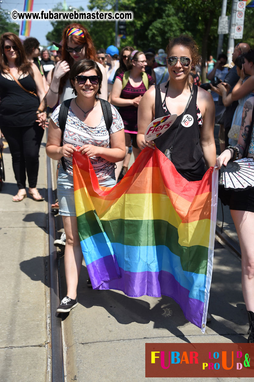 WorldPride 2014 Toronto Dyke March