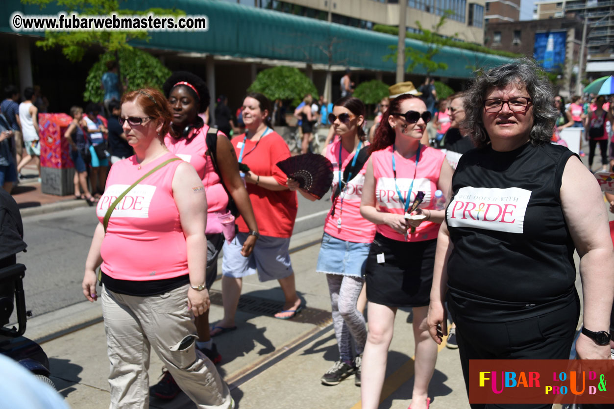 WorldPride 2014 Toronto Dyke March