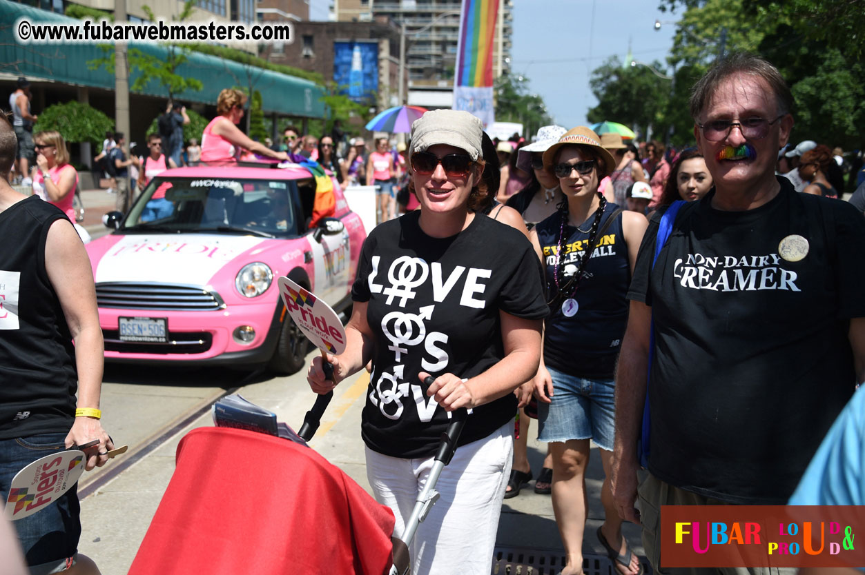 WorldPride 2014 Toronto Dyke March