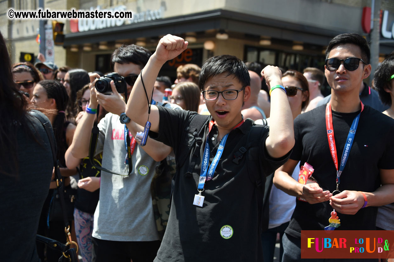 WorldPride 2014 Toronto Dyke March
